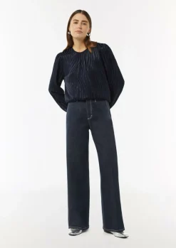 Viskose-Bluse in Animal-Optik-Comma Discount