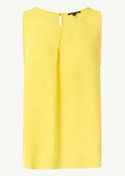 Viskosebluse mit Crêpestruktur-Comma Sale