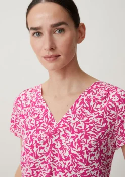 Viskosebluse mit Kappärmel-Comma Sale