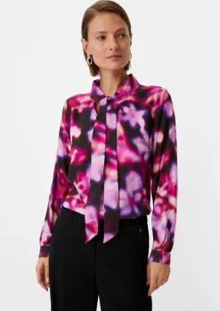 Viskosebluse mit Schluppe-Comma Online