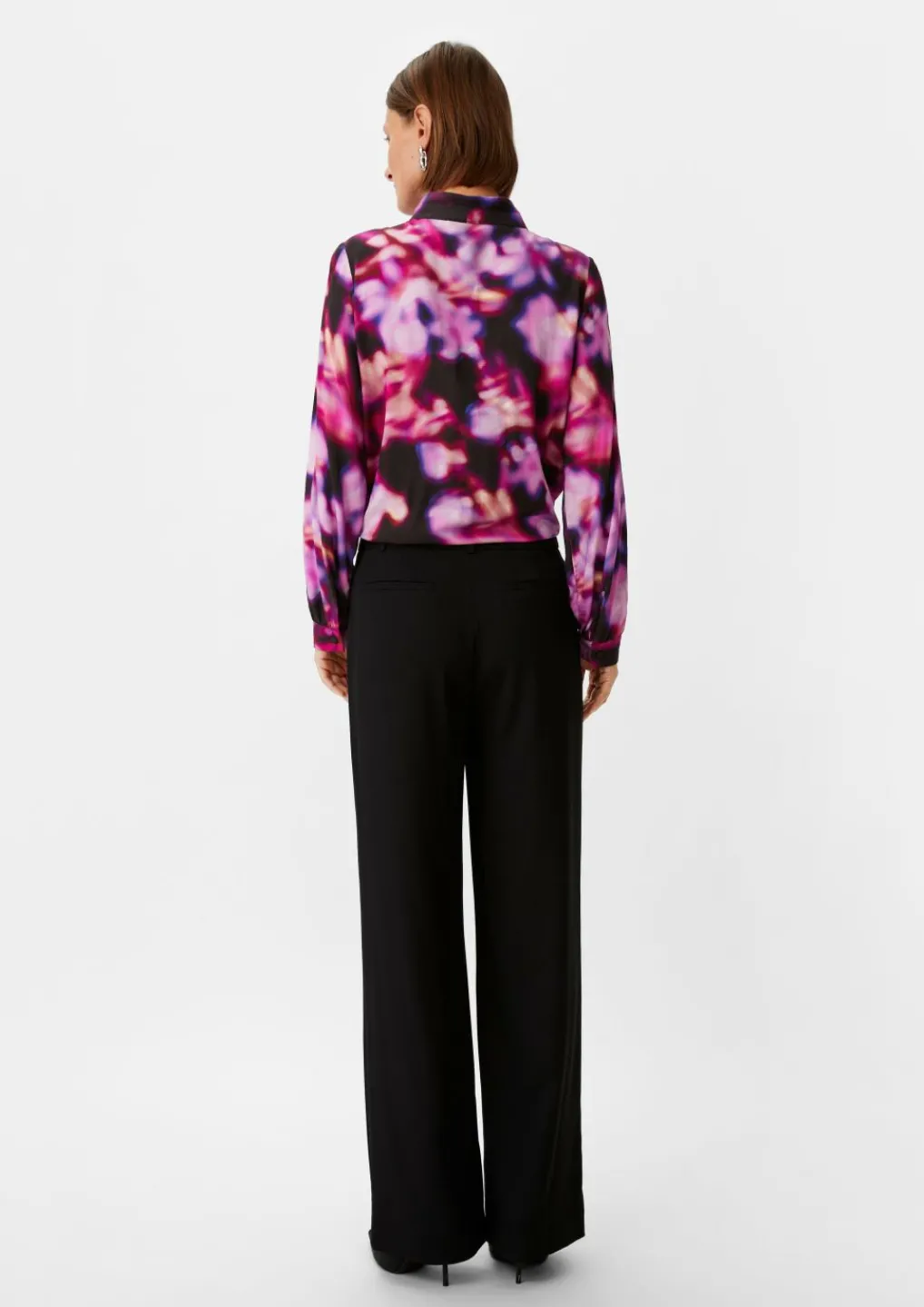 Viskosebluse mit Schluppe-Comma Online