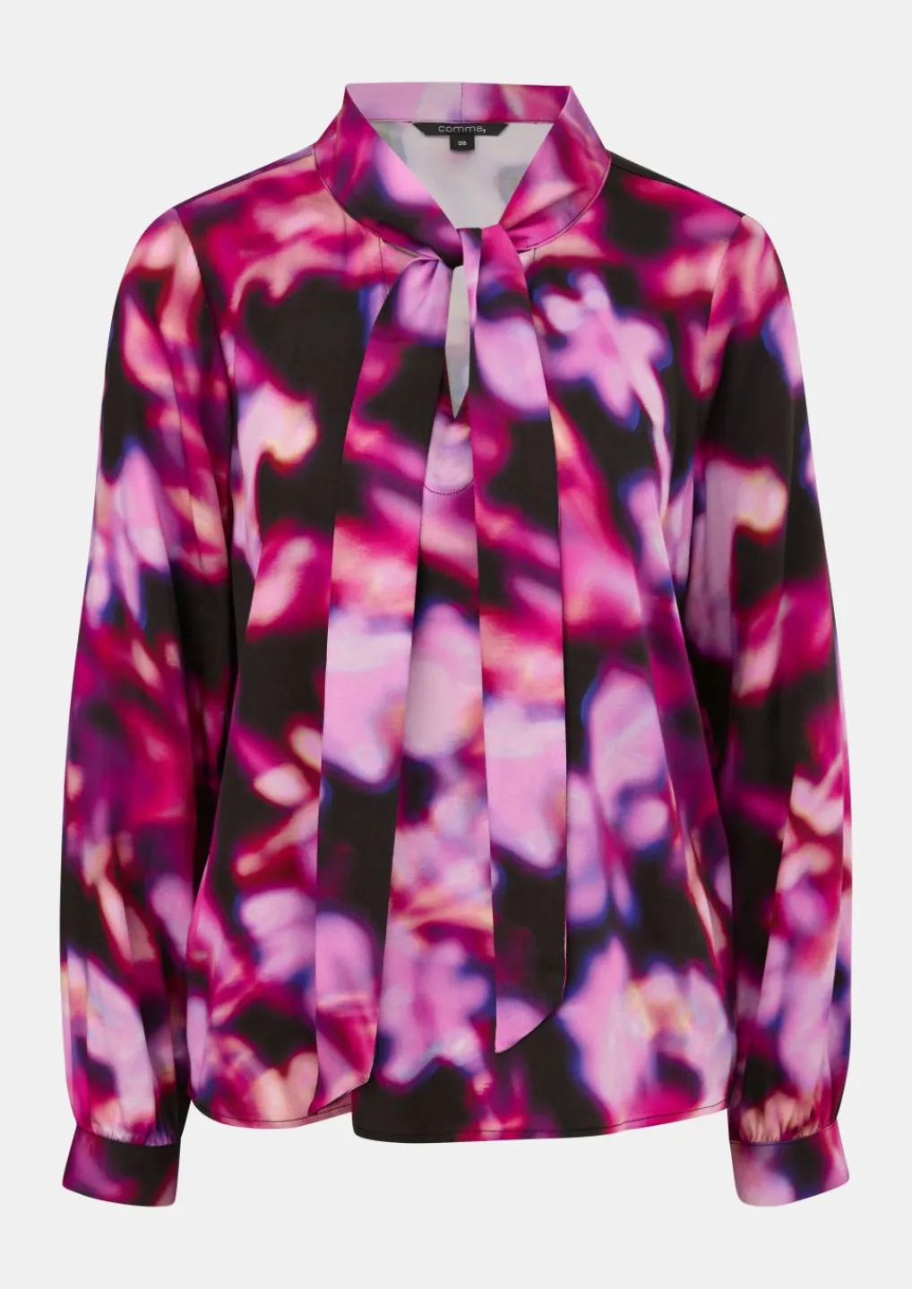 Viskosebluse mit Schluppe-Comma Online