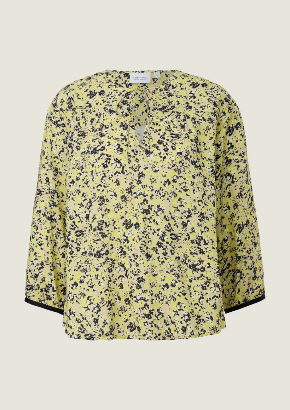 Viskosebluse mit Tunika-Ausschnitt-Comma Sale