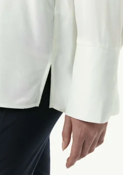 Viskosebluse mit V-Ausschnitt-Comma Outlet