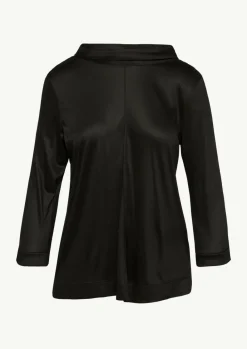Viskose-Shirt mit Pailletten-Details-Comma Best