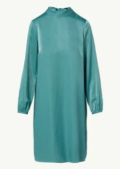 Web-Kleid mit Schleifen-Detail-Comma Hot