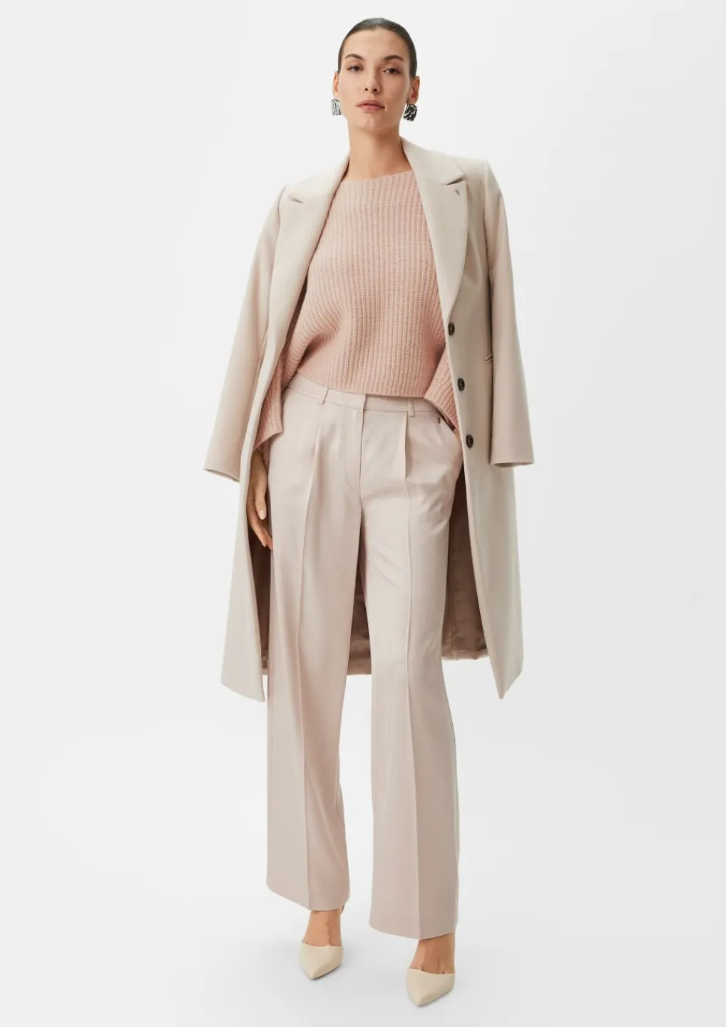 Weicher Oversize Poncho-Comma New