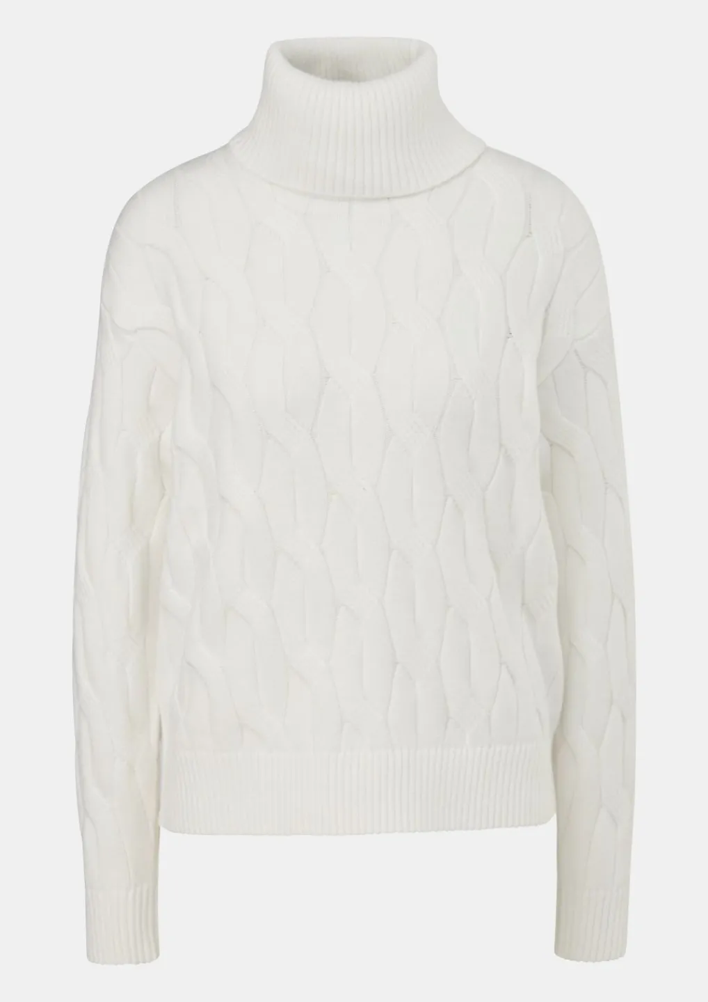 Weicher Pullover mit Strickmuster-Comma Hot