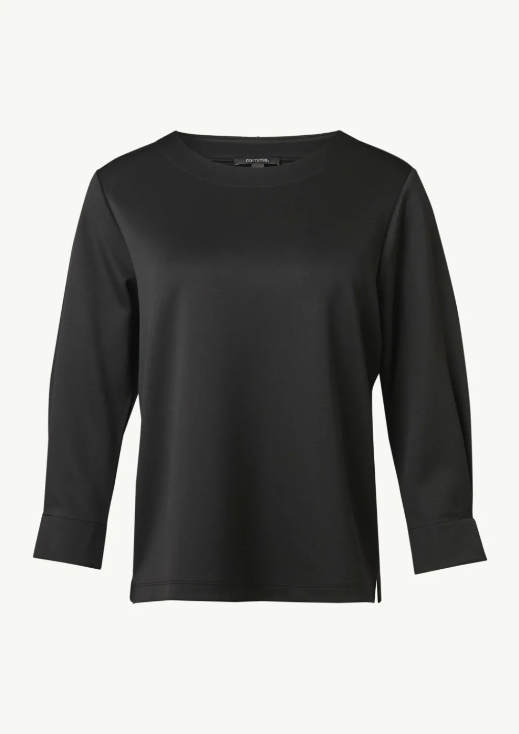 Weiches Sweatshirt mit Faltendetail am Ärmel-Comma Sale