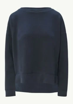 Weiches Sweatshirt mit Schlitz am Saum-Comma Sale