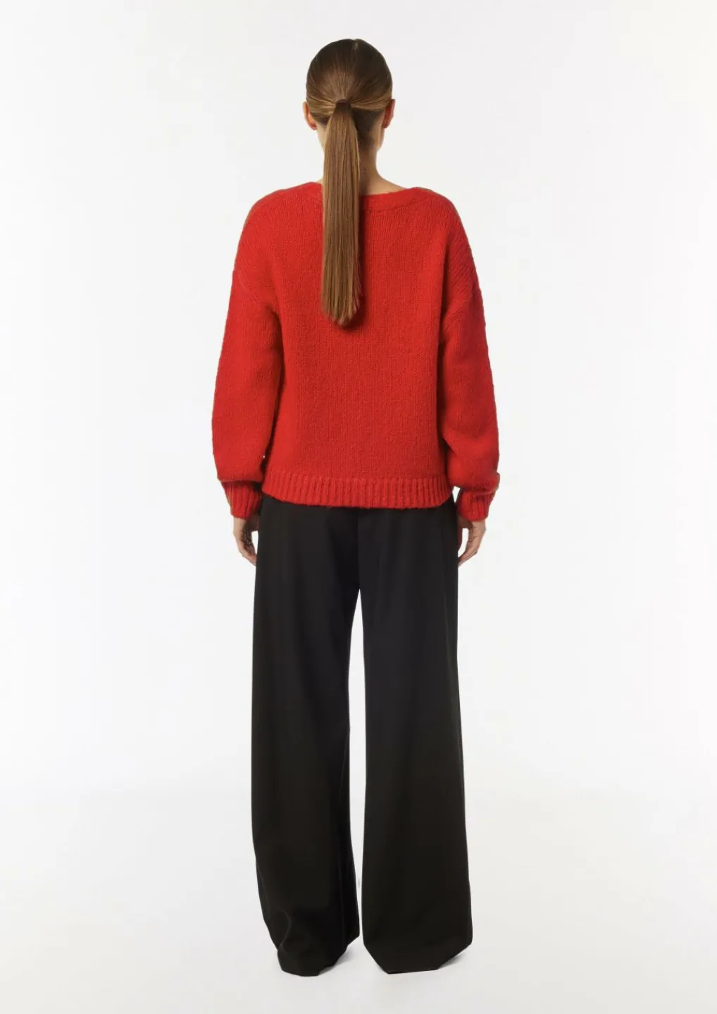 Weiche Strickjacke aus Alpakamix-Comma Clearance