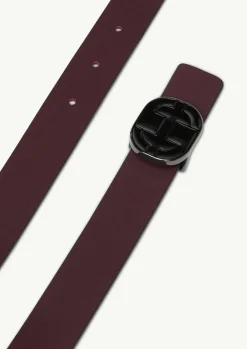 Wendbarer Gürtel aus weichem Leder-Comma Outlet