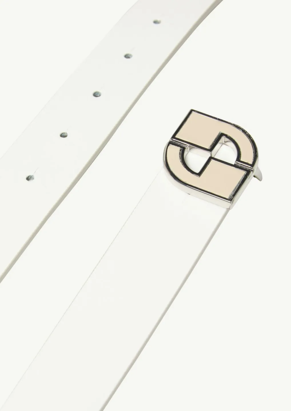 Wendegürtel mit lederbezogener Logoschließe-Comma Sale