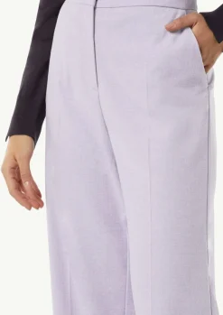 Wide-Leg-Hose aus fließendem Flanell-Comma Clearance