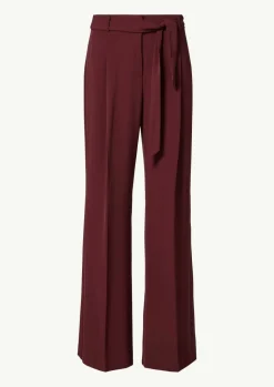 Wide-Leg-Hose mit Bindegürtel-Comma New