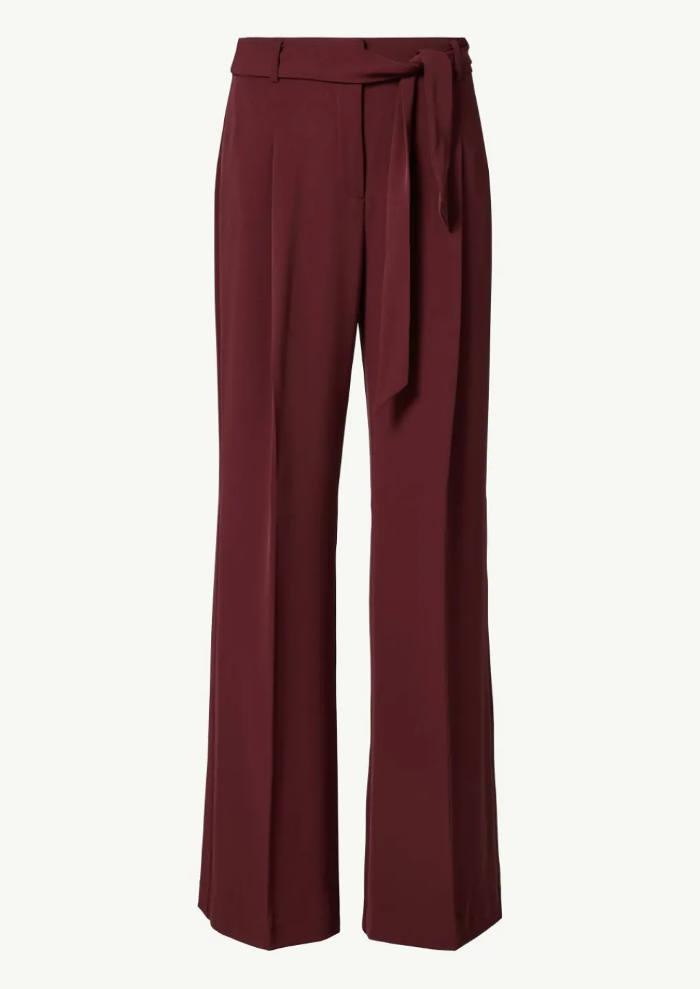 Wide-Leg-Hose mit Bindegürtel-Comma New