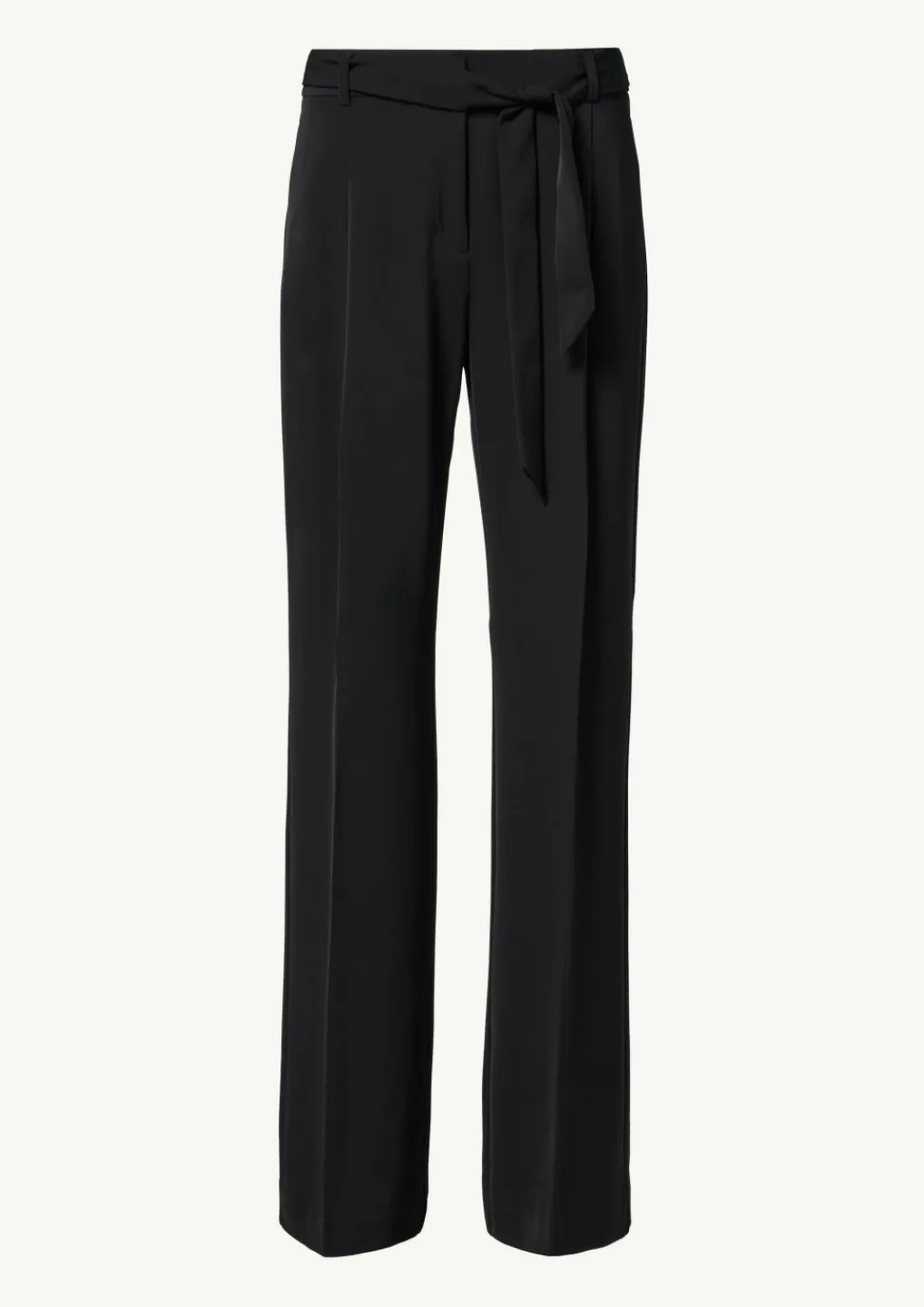 Wide-Leg-Hose mit Bindegürtel-Comma Best