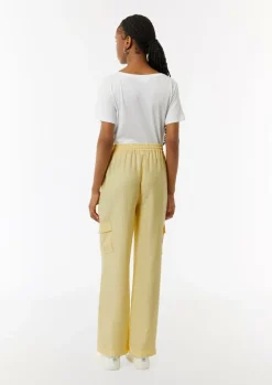 Wide-Leg-Hose mit Cargotaschen-Comma Hot