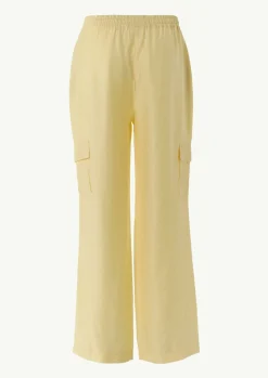 Wide-Leg-Hose mit Cargotaschen-Comma Hot
