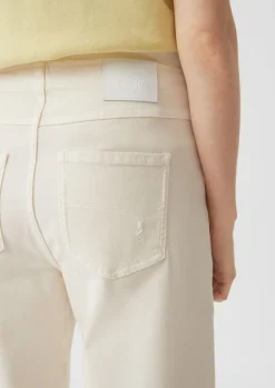 Wide leg-Jeans mit Tunnelzug-Comma Online