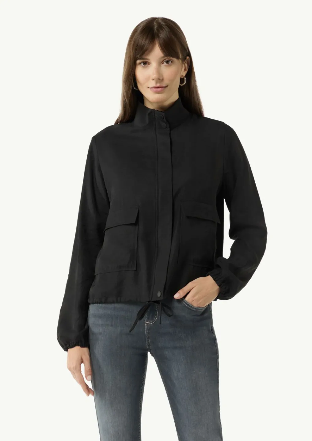 Windjacke aus Modalmix-Comma Hot