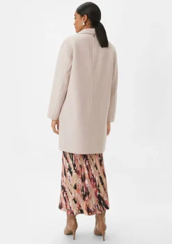 Wollmantel im Loose Fit-Comma Sale