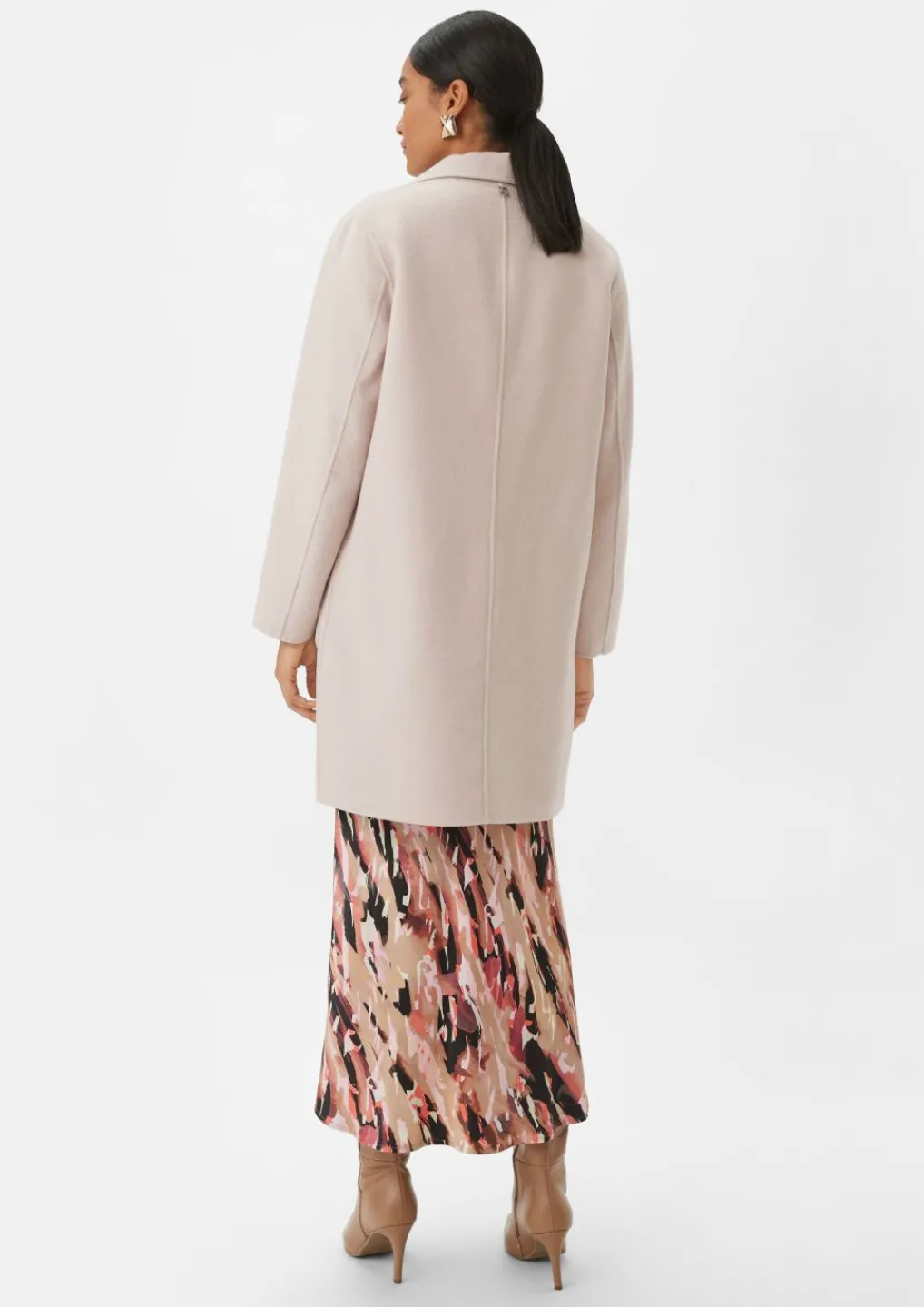 Wollmantel im Loose Fit-Comma Sale